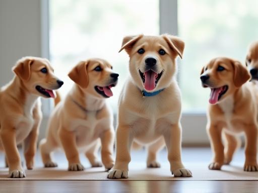 Clases de socialización temprana para cachorros en Madrid